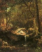 Albert Bierstadt The Mountain Brook USA oil painting reproduction